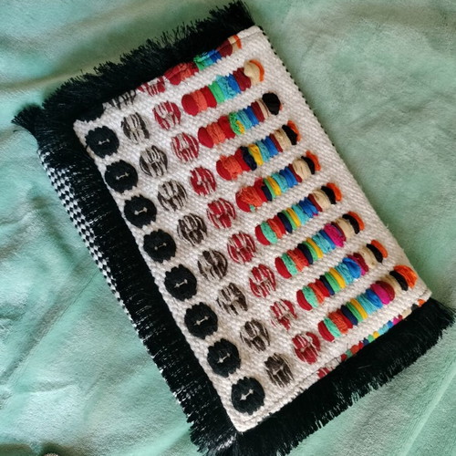 Migato Boho Clutch Bag like new, colorful