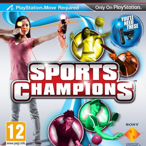 Sports Champions Move Edition for PS3 used