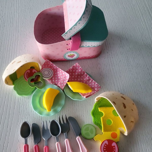 ELC Mothercare Picnic set and Tortilla set like new