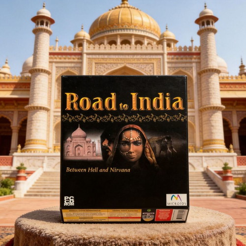 Road to India PC game like new, adventure, big box
