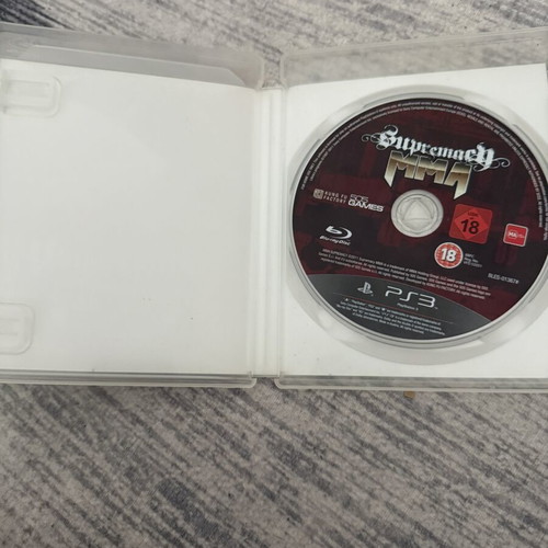 Supremacy MMA PS3 game used, good condition