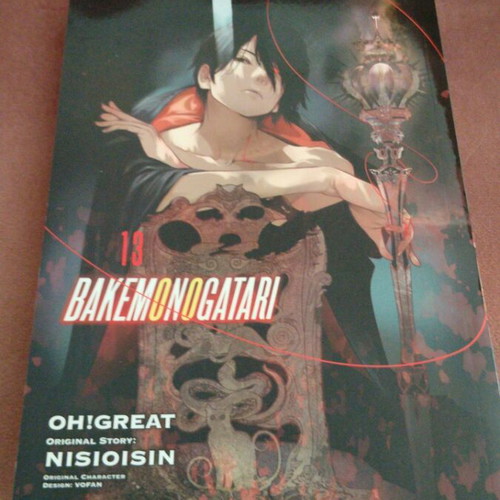 Bakemonogatari manga volume 13 new, English