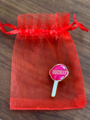 Modern Pin with Lollipop Design new