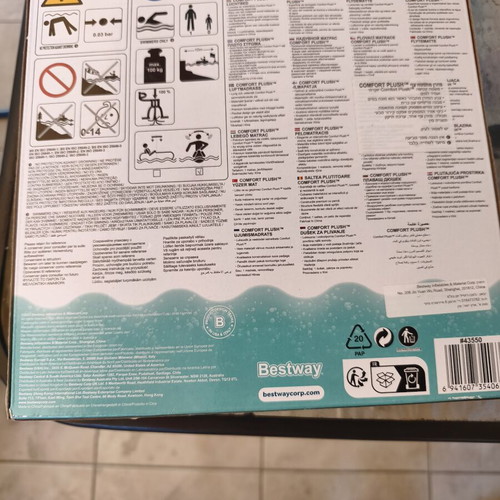Bestway floating mat new, unused
