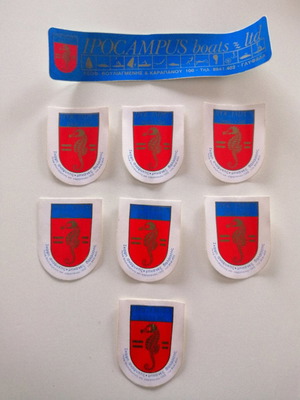 IPOCAMPUS boat stickers new