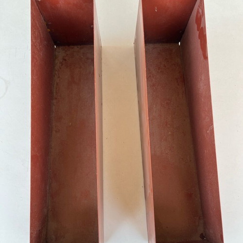 Metal heavy-duty boxes like new for screw storage