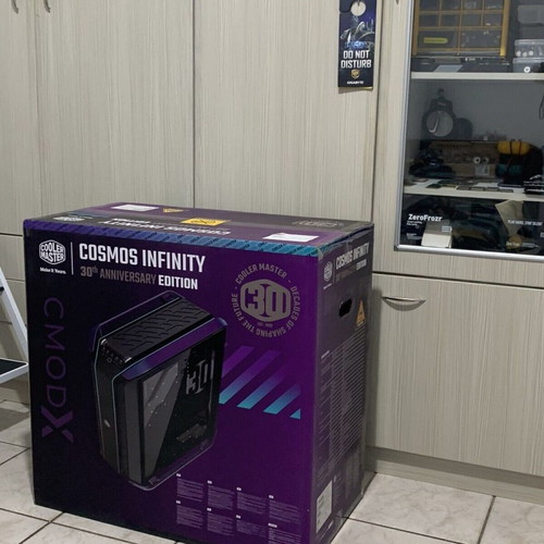 Cooler Master Cosmos Infinity 30th Anniversary Edition used windowed full-tower case