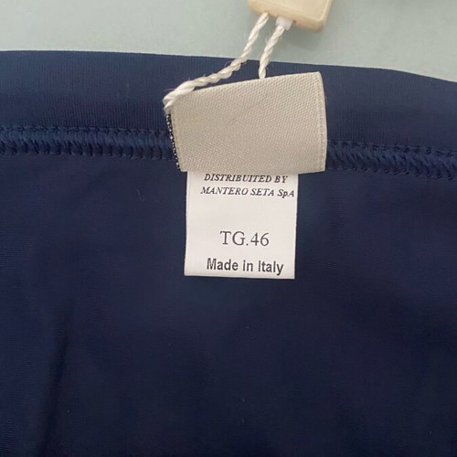 Ferre men's swimwear size S new, dark blue with drawstring