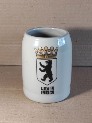 Berlin beer mug new, ceramic souvenir