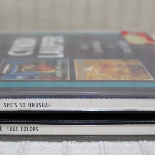 Cyndi Lauper She's So Unusual & True Colors CD used, double album