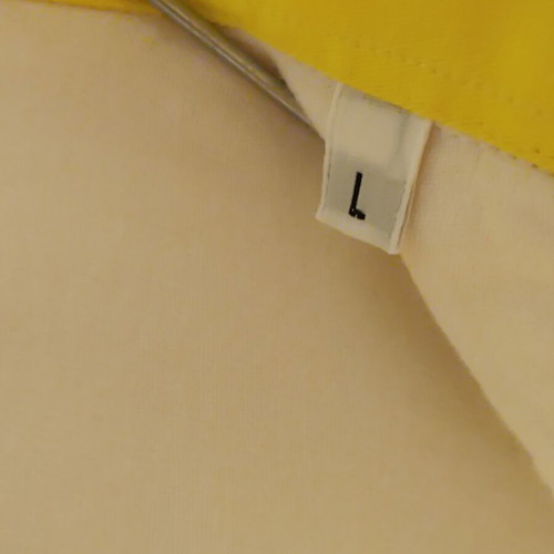 Iceberg Jeans short-sleeve shirt size L white with yellow details like new