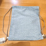 Elephant pouch backpack 30x25cm new