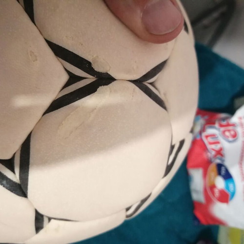 Select soccer ball from the 90s, new, for collection or decoration