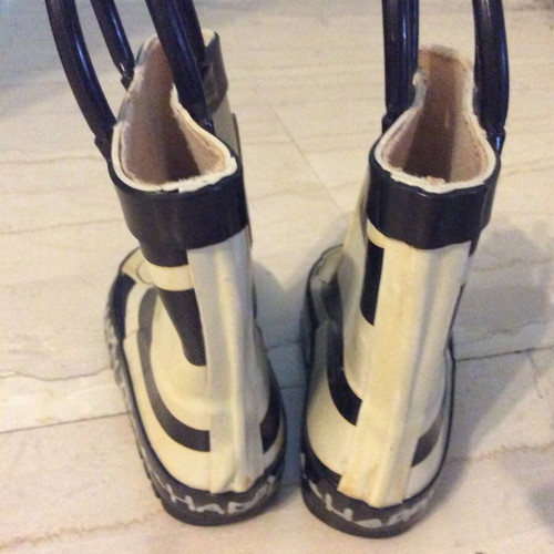 Boys' rain boots used, size 21