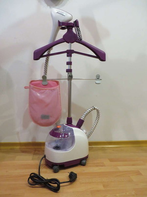 Steam iron for shirts used