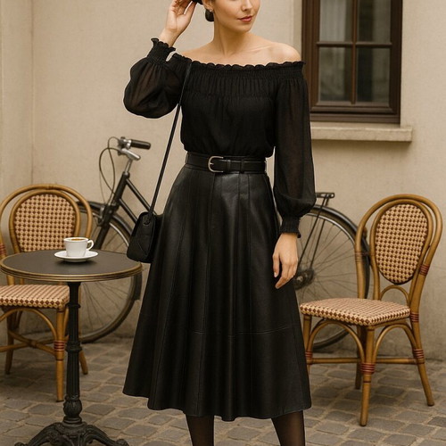 Black Off-Shoulder Zara Blouse like new