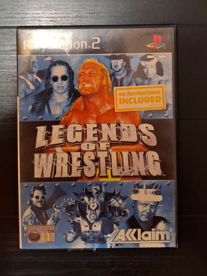 Legends of Wrestling PS2 used PlayStation 2 sports game