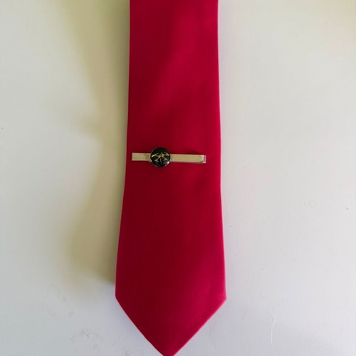 Hitman 47 Blood Red Tie and Tie Clip new
