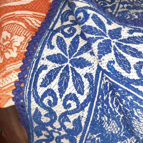 Woven blankets like new, handmade wool 1.60x2.30