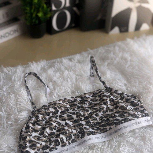 Calvin Klein Set of 2 New Bustiers Size S Black and White