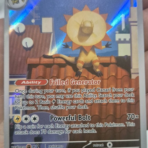 Pokemon cards full art TCG like new, sleeved with toploaders