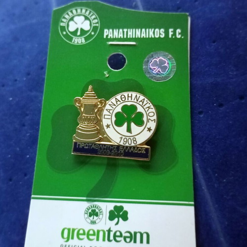 Panathinaikos Collectible Pin Champion of Greece 2009-2010