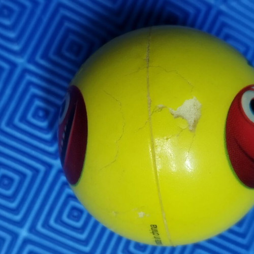 Soft ball used