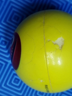 Soft ball used