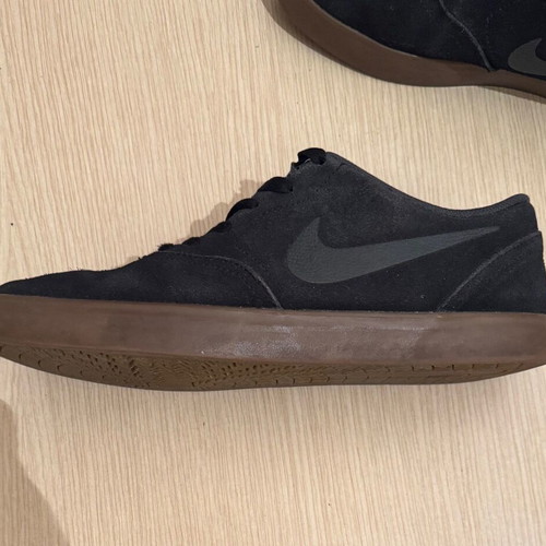 Nike SB Suede sneakers size 44.5 like new, black and beige