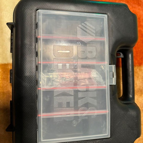 Black+Decker BEH710K 710W Impact Drill Set with Organizer Case brand new
