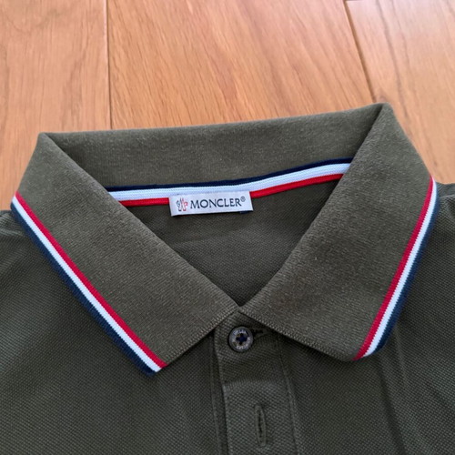 Moncler polo shirt like new, green, size L/XXL