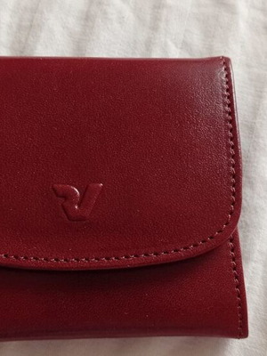 Leather wallet new brown in box