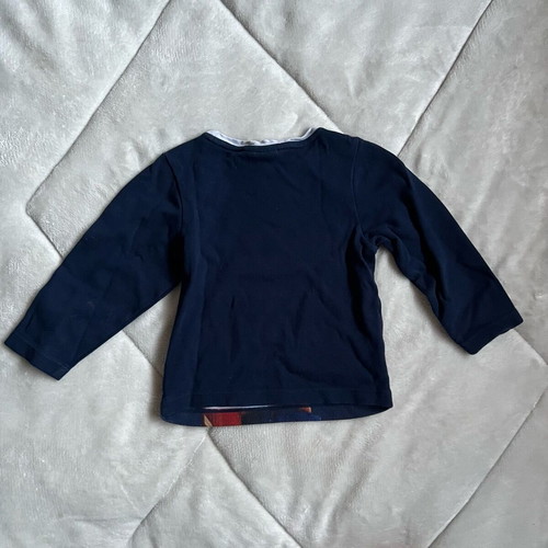 Paddington long-sleeve kids shirt like new, blue and red, 2 years, 92 cm