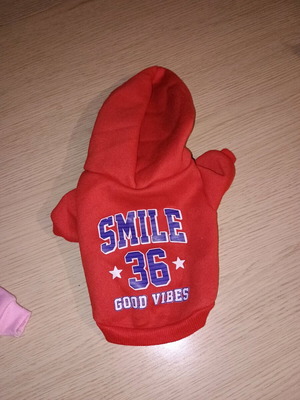 Set of 3 pet clothes like new (1.5–2.5 kg)
