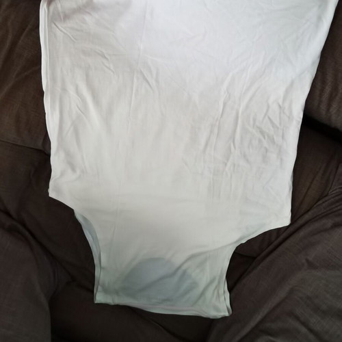 Jack and Jones men's sleeveless shirt like new, white, slim fit