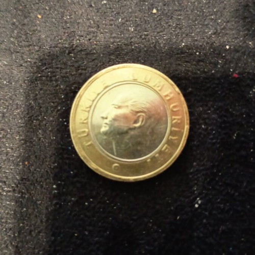 Turkish coins like new, 3 lira