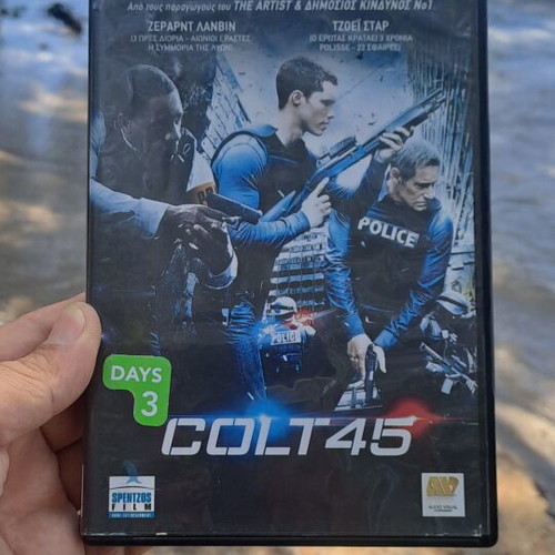 Colt 45 DVD used, action adventure with subtitles