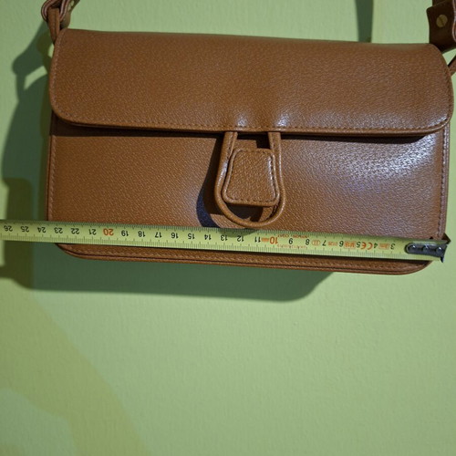 Vintage Y2K shoulder bag tan camel NKI brand new