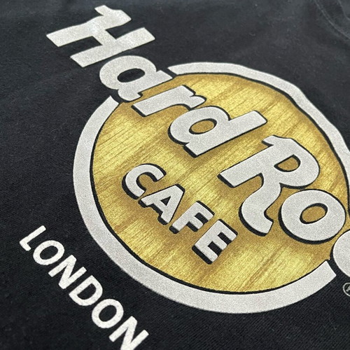 Hard Rock Cafe London men's t-shirt like new, size L, black