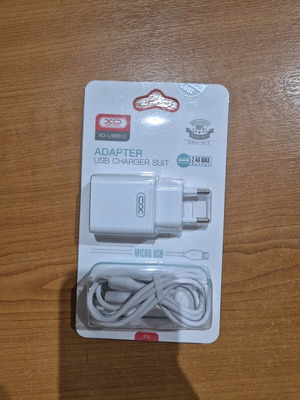 Φορτιστής micro usb καινούργιος στην αρχική του συσκευασία