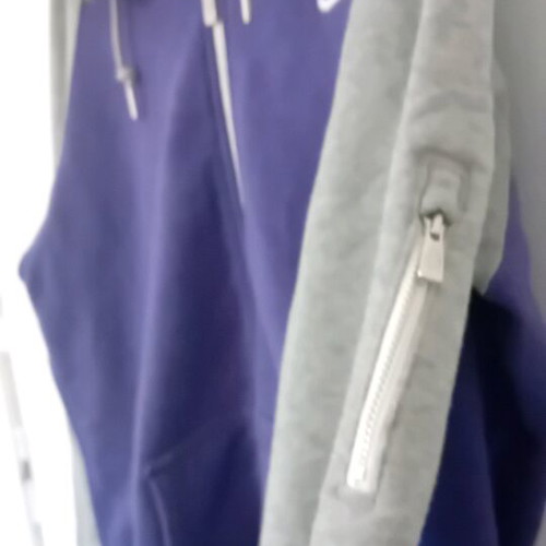Nike hoodie-jacket small like new, purple and gray