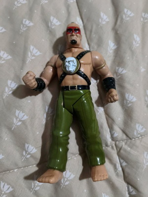 Karate Fighters Skull Dragon Kick figure used – Milton Bradley 1994