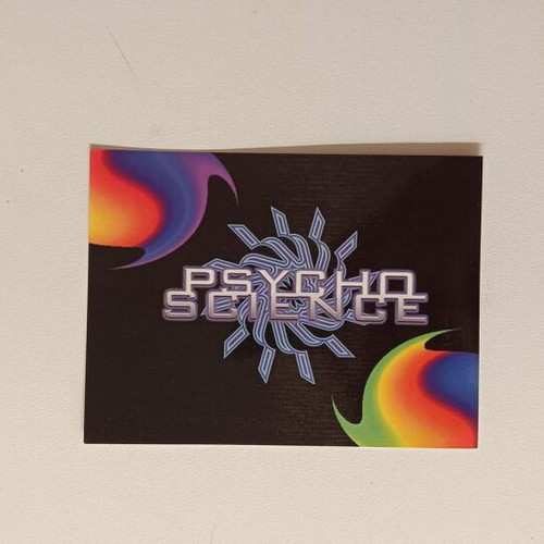Psycho Science Vintage Party Flyer like new