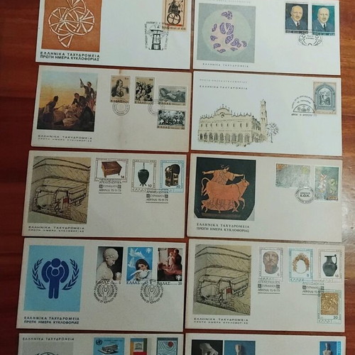 First Day Covers like new, pack of 31 FDC