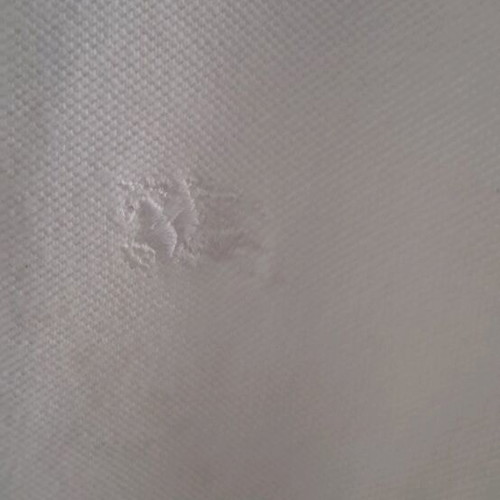 Burberry Short-Sleeve Shirt Medium Size Like New White