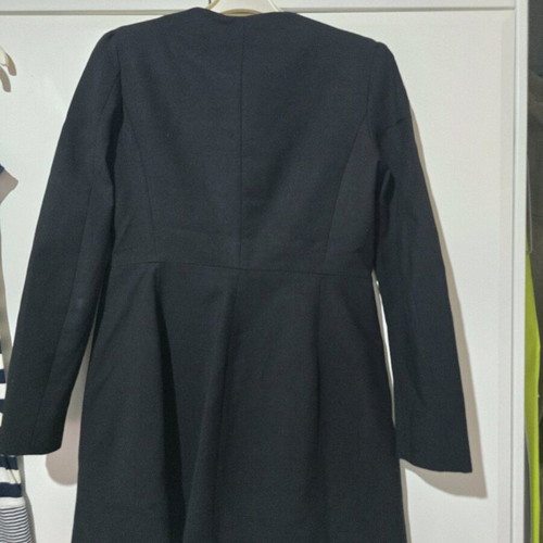 Long black Zara blazer used, size S