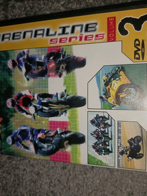 Adrenaline Series DVD like new with motorcycle races