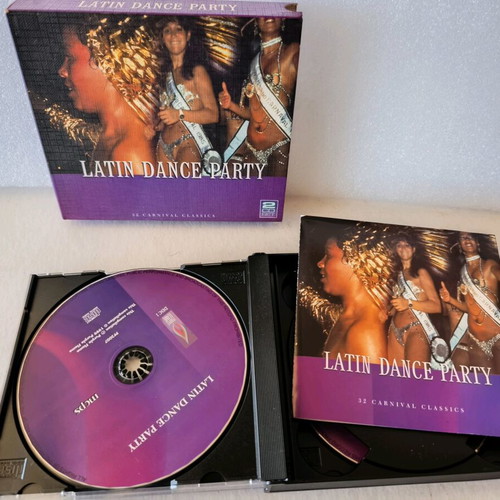 Latin Dance Party 2CD like new, 32 carnival classics