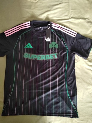Panathinaikos Adidas third jersey 2025-2026 XL new with tags