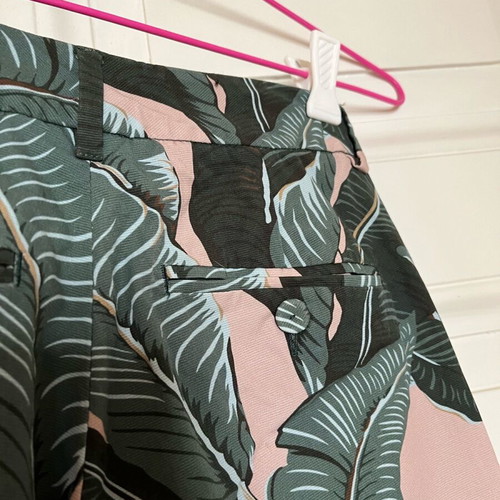 Max Mara Weekend women's pants new, pink and green, size M
